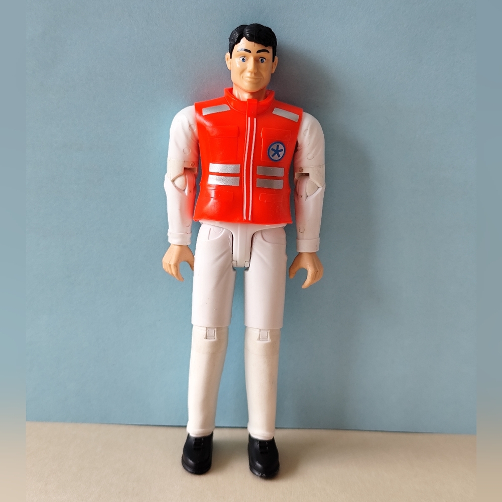 Bruder Man Figure Orange Vest 2010
